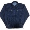 Áo có quạt điều hòa QTA05 – vải Jeans – Khóa kéo