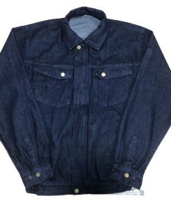Áo có quạt điều hòa QTA05 – vải Jeans – Khóa kéo