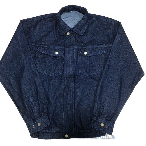 Áo có quạt điều hòa QTA05 – vải Jeans – Khóa kéo