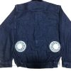 Áo có quạt điều hòa QTA05 – vải Jeans – Khóa kéo