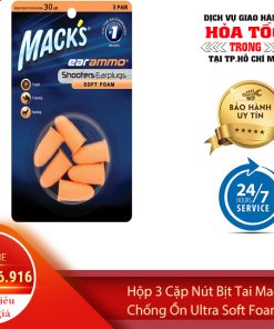 Nút bịt tai Macks chống ồn Ultra Soft Foam®