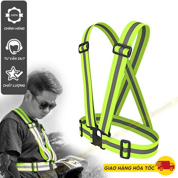 Dây phản quang thun đi phượt ban đêm cao cấp