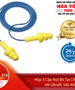 Nút bịt tai chống ồn 3M Ultrafit 340-4004 chính hãng