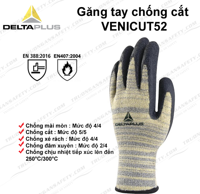 Găng tay chống cắt chịu nhiệt VENICUT52