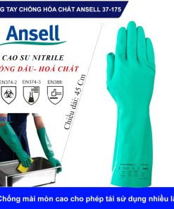 Găng tay chống hóa chất Ansell 37-175