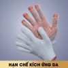 Găng tay sợi phủ hạt nhựa 70g GNC
