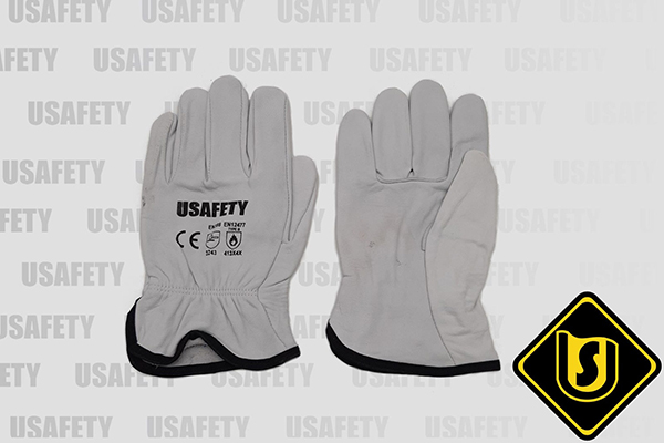 Găng tay da dê Usafety cho thợ hàn – tiêu chuẩn CE