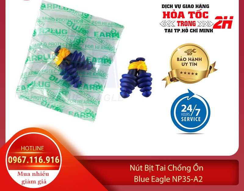 Nút tai giảm ồn Blue Eagle NP35-A2