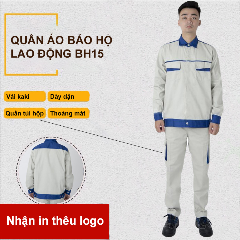 Quần áo bảo hộ BH15 – Vải Kaki 3.1