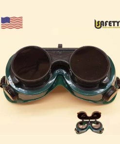 Kính hàn 2 lớp Usafety US-WG-R001- 2 trồng kính trắng đen