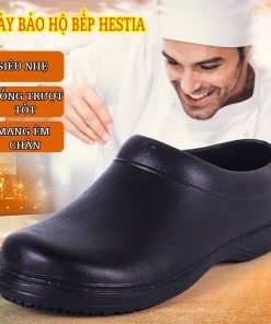 Giày Bảo Hộ Làm Bếp HESTIA – siêu nhẹ, chống trượt