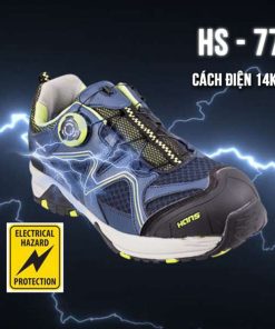 Giày Bảo Hộ Cách Điện Hans HS 77 – Khóa Vặn Tiện Lợi