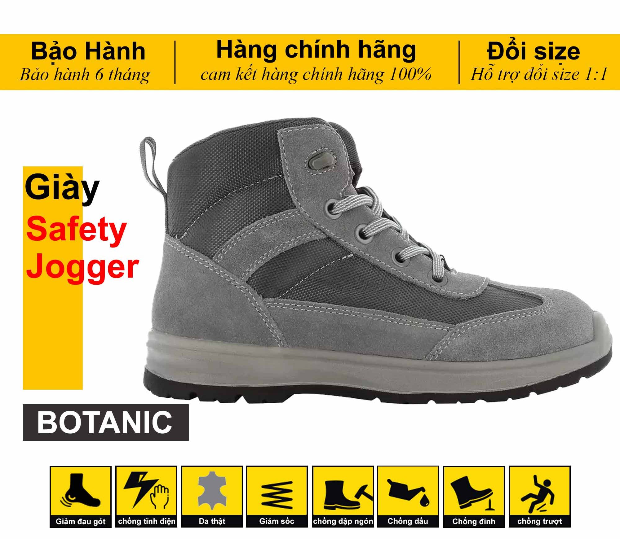 Giày bảo hộ cho mữ Jogger Botanic – Cổ cao