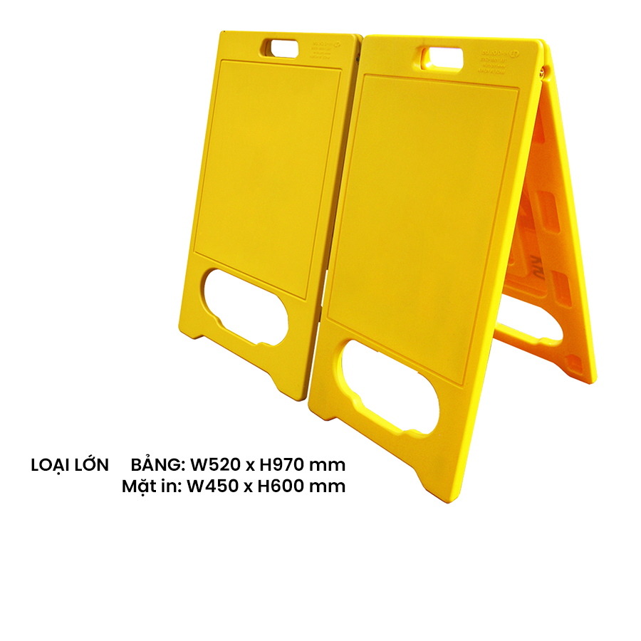 Biển cảnh báo chữ A (đã in) – nhập khẩu Hàn Quốc
