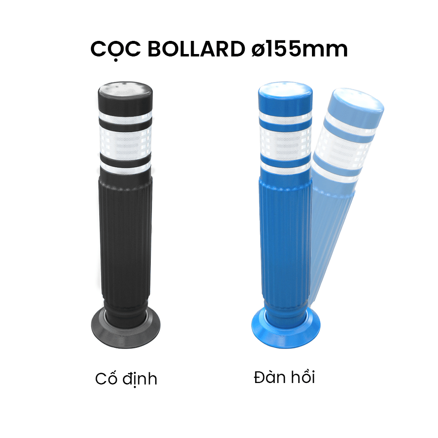 Cọc bollard lõi sắt ø155mm