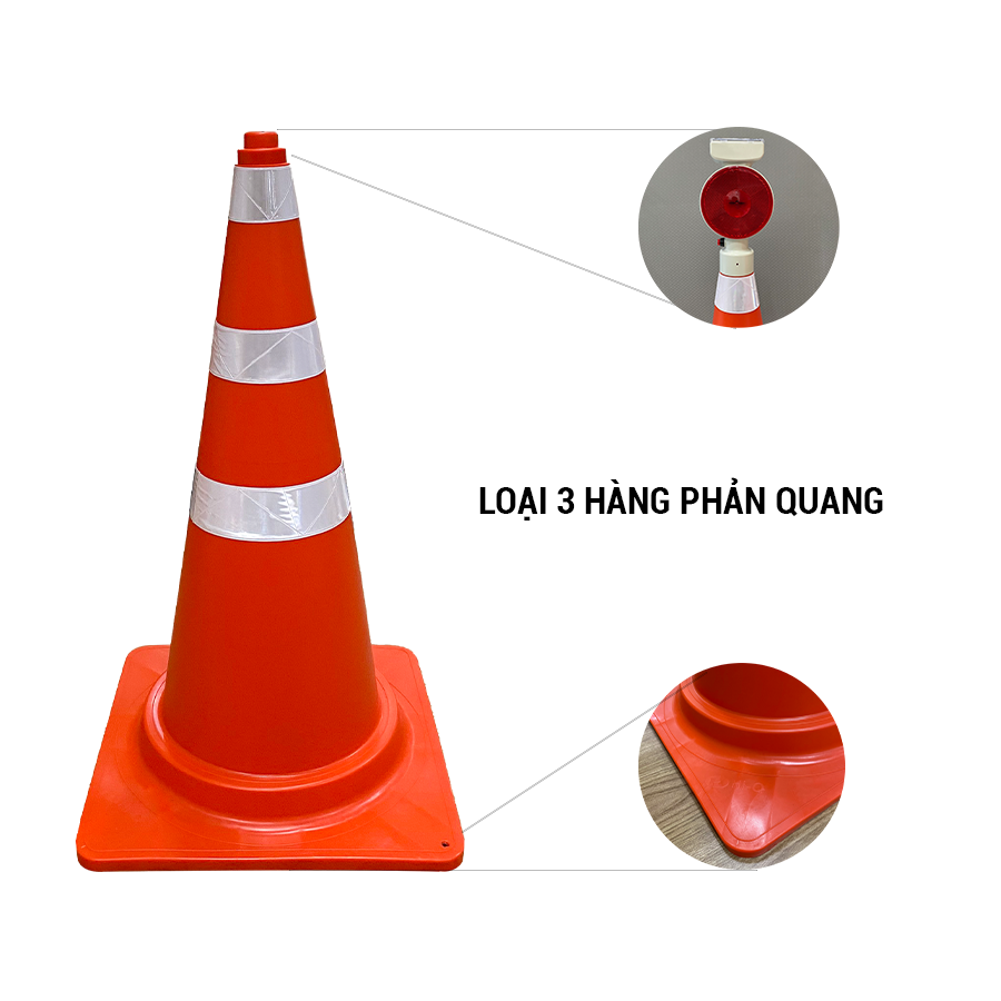 Cọc tiêu giao thông hình nón