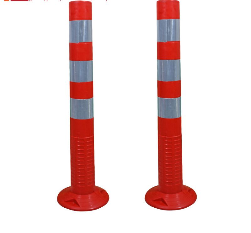 Cọc tiêu dẻo phản quang nhựa PE cao 75cm