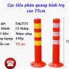 Cọc tiêu giao thông 75cm bằng nhựa